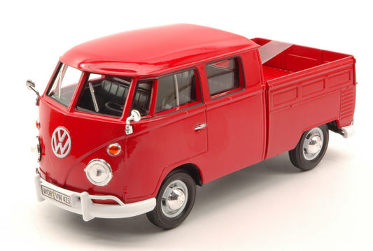 Motormax - VW TYPE 2 (T1) PICK UP RED 1:24 - Cod. MTM79343R