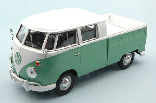 Motormax - VW TYPE 2 (T1) PICK UP WHITE/GREEN 2 TONE 1:24 - Cod. MTM79343TQ