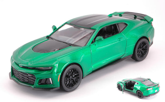 Motormax - CHEVROLET CAMARO ZL1 2017 GREEN 1:24 - Cod. MTM79351GN