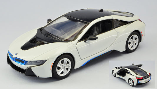 Motormax - BMW i8 COUPE' 2019 WHITE 1:24 - Cod. MTM79359W