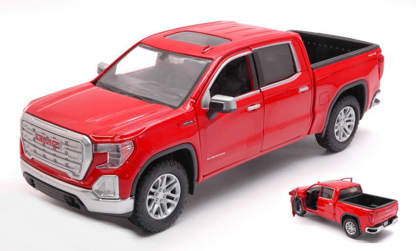 Motormax - GMC SIERRA 1500 SLT CREW CAB 2019 RED 1:27 - Cod. MTM79361R