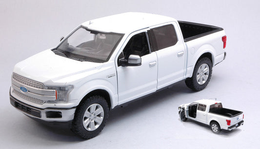 Motormax - FORD F-150 LARIAT CREW CAB 2019 WHITE 1:27 - Cod. MTM79363W