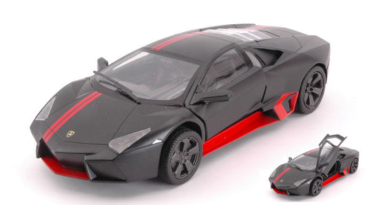 Motormax - LAMBORGHINI REVENTON 2012 MATT BLACK 1:24 - Cod. MTM79509MBK