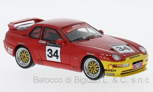 Neo Scale Models - PORSCHE 968 TURBO RS N.34 ADAC GT CUP 1993 M.REUTER 1:43 - Cod. NEO43838