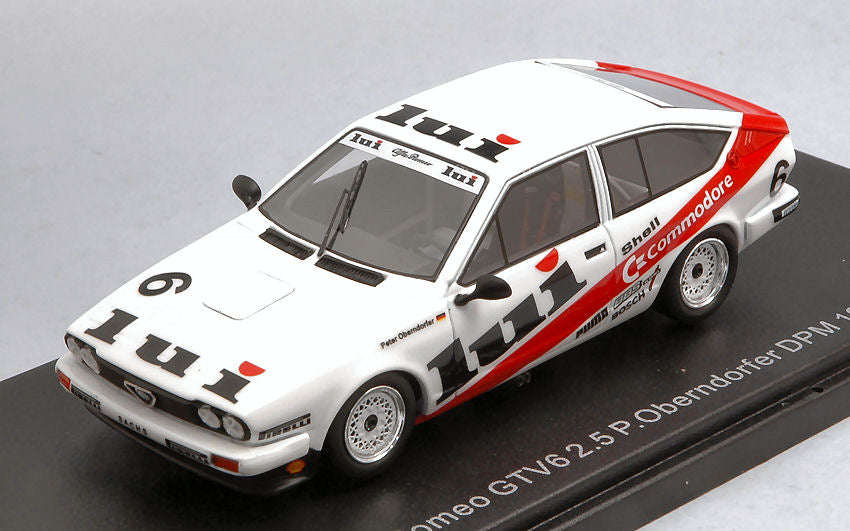 Neo Scale Models - ALFA ROMEO GTV 6 DPM 1985 P.OBERNDORFER 1:43 - Cod. NEO46650