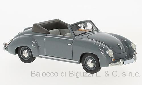 Neo Scale Models - VW DANNEHAUR AND STAUSS CONVERTIBLE 1951 GREY 1:43 - Cod. NEO47325