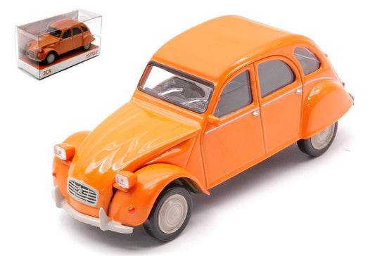 Norev - CITROEN 2 CV 6 CLUB 1979 MANDARIN ORANGE 1:43 - Cod. NV150511