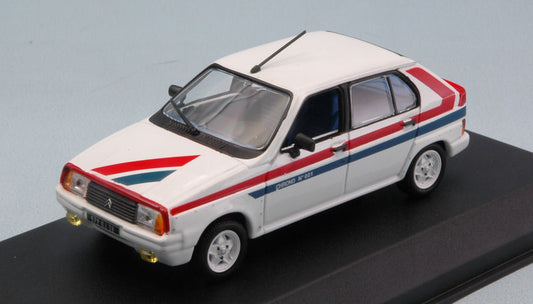 Norev - CITROEN VISA II CHRONO 1982 WHITE/RED/BLUE 1:43 - Cod. NV150942