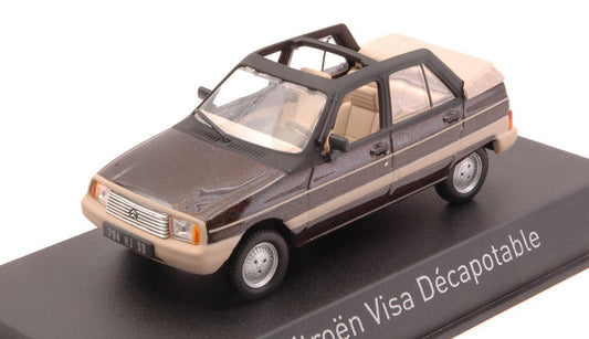 Norev - CITROEN VISA DECAPOTABLE 1984 VISON BROWN 1:43 - Cod. NV150943