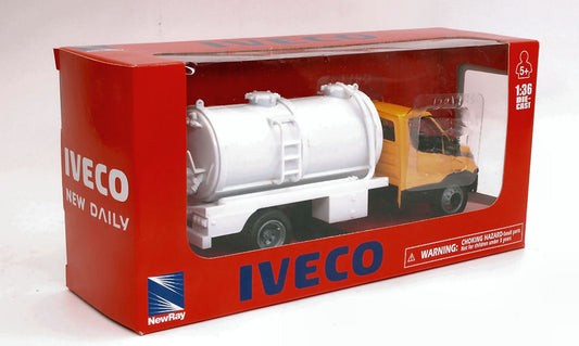 New Ray - IVECO DAILY CISTERNA GIALLO 1:36 - Cod. NY15873L