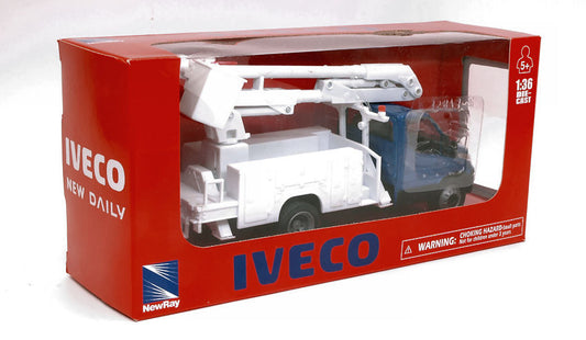 New Ray - IVECO DAILY CESTELLO BLU 1:36 - Cod. NY15873M
