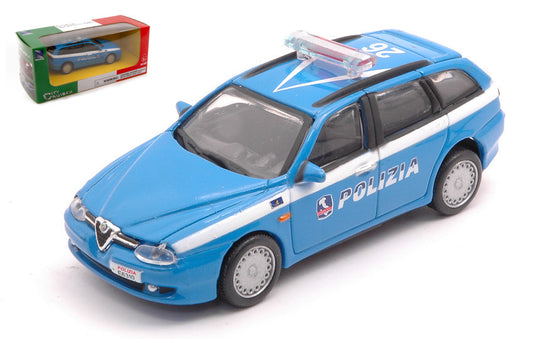 New Ray - ALFA ROMEO 156 SW POLIZIA 1:43 - Cod. NY19843ALF