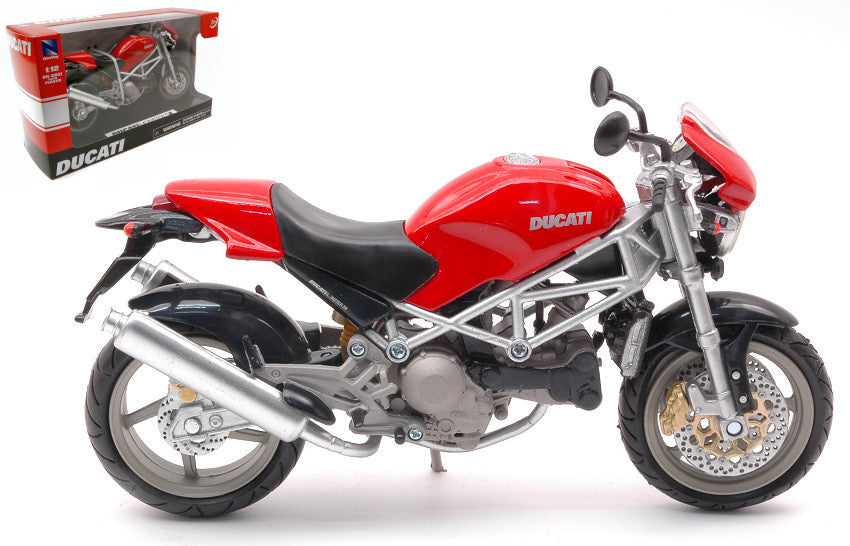 New Ray - DUCATI MONSTER S4 RED 1:12 - Cod. NY43693MON