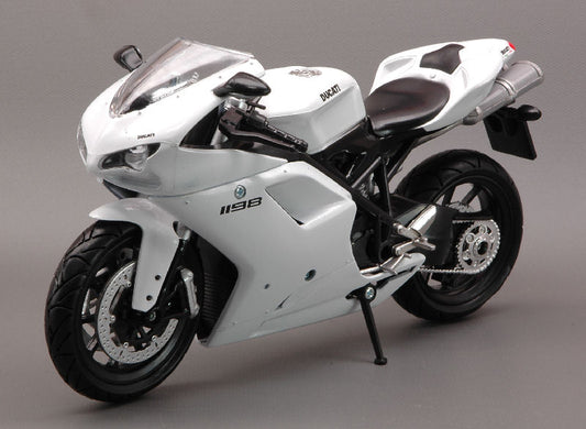 New Ray - DUCATI 1198 WHITE 1:12 - Cod. NY57143W