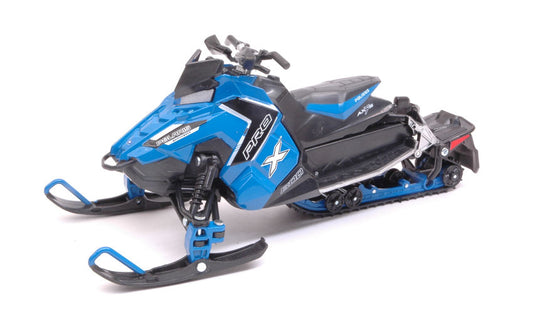 New Ray - POLARIS 800 SWITCHBACK PRO-X SNOWMOBILE BLUE 1:16 - Cod. NY57783BL