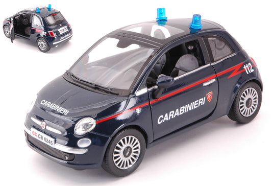 New Ray - FIAT NUOVA 500 CARABINIERI 1:24 - Cod. NY71363