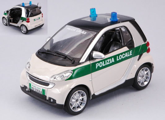 New Ray - SMART FORTWO POLIZIA LOCALE 1:24 - Cod. NY71453