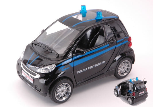 New Ray - SMART FORTWO POLIZIA PENITENZIARIA 1:24 - Cod. NY71463
