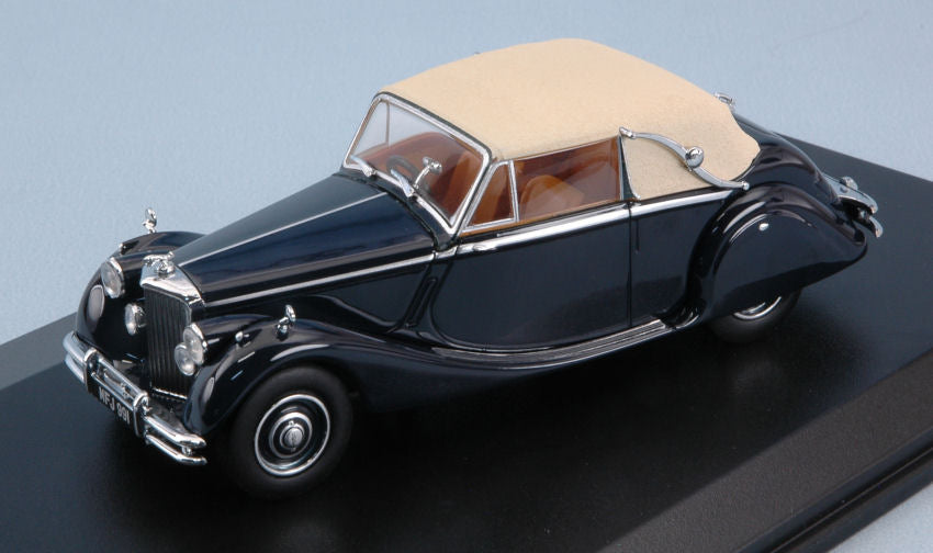 Oxford - JAGUAR MKV RHD DARK BLUE W/BEIGE ROOF 1:43 - Cod. OXF43JAG5003