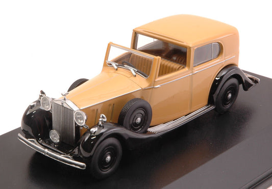 Oxford - ROLLS ROYCE PHANTOM III SDV H.J.MULLINER LIGHT BROWN/BLACK 1:43 - Cod. OXF43RRP3002