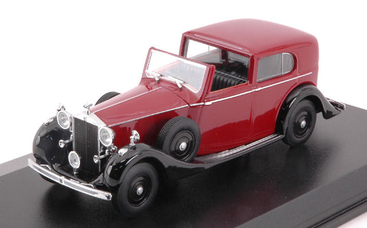 Oxford - ROLLS ROYCE PHANTOM III SDV MULLINER DARK RED/BLACK 1:43 - Cod. OXF43RRP3003