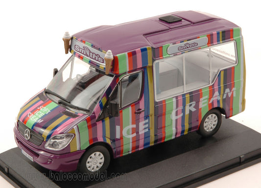 Oxford - MERCEDES SPRINTER ICE CREAM 1:43 - Cod. OXFWM006