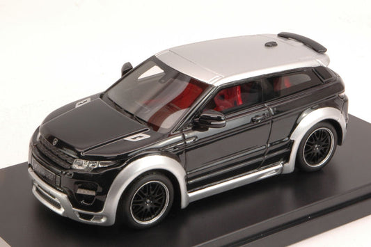 Premiumx - RANGE ROVER EVOQUE PREPARED BY HAMANN 2012 BLACK/SILVER 1:43 - Cod. PR0274