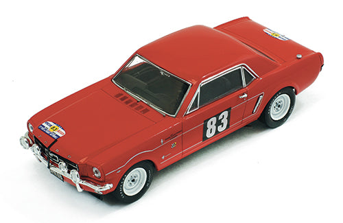 Premiumx - FORD MUSTANG N.83 8th (1st CLASS) TOUR DE FRANCE 1964 PROCTER-COWAN 1:43 - Cod. PRD310