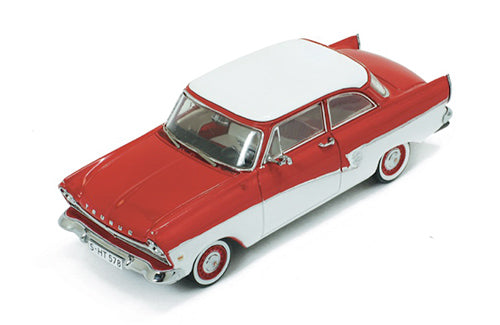 Premiumx - FORD TAUNUS 17M 1957 RED/WHITE 1:43 - Cod. PRD387