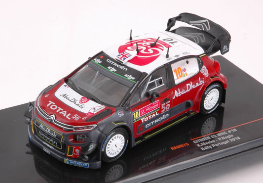 Ixo Model - CITROEN C3 WRC N.10 RALLY PORTUGAL 2018 MEEKE-NAGLE 1:43 - Cod. RAM675