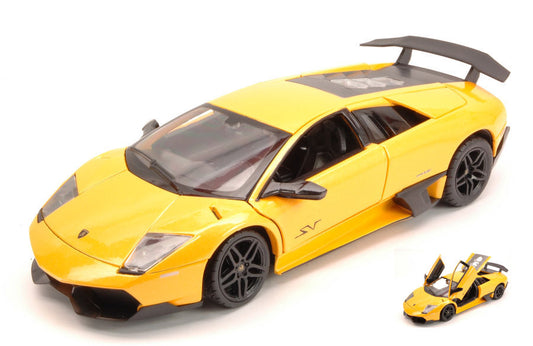 Rastar - LAMBORGHINI MURCIELAGO LP670-4 SV 2009 YELLOW 1:24 - Cod. RAT39300Y