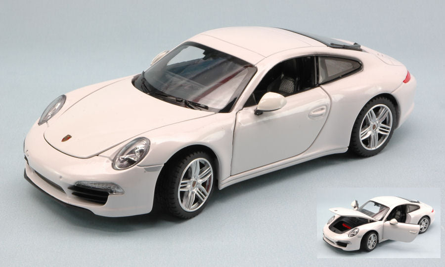 Rastar - PORSCHE 911 3.8 CARRERA S 2011 WHITE 1:24 - Cod. RAT56200W