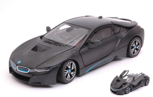 Rastar - BMW i8 2015 MATT BLACK 1:24 - Cod. RAT56500BK