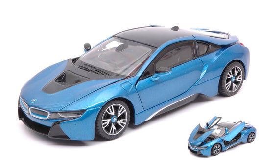 Rastar - BMW i8 2015 METALLIC BLUE 1:24 - Cod. RAT56500BL