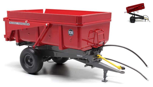 Replicagri - RIMORCHIO MASSEY FERGUSON BENNE 108SE 1:32 - Cod. REPLI218