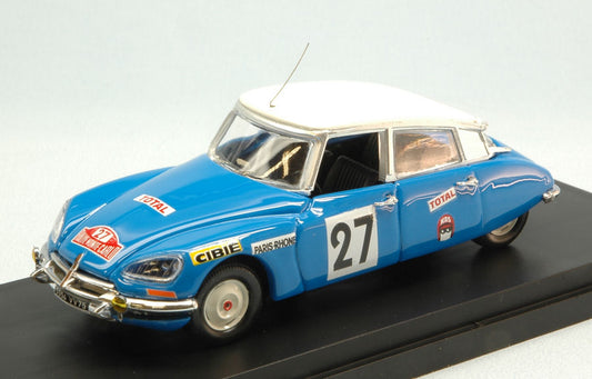 Rio - CITROEN DS 21 N.27 14th MONTE CARLO 1970 N.POUDEROUX-R.VINCENT 1:43 - Cod. RI4514