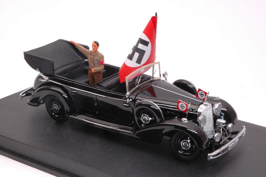 Rio - MERCEDES 770K ADOLF HITLER IN NUREMBERG PARADE 1938 1:43 - Cod. RI4557P