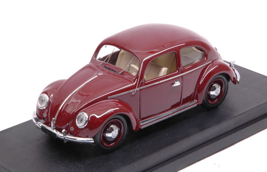 Rio - VW MAGGIOLINO 1200 DE LUXE 1953 RED BORDEAUX 1:43 - Cod. RI4565