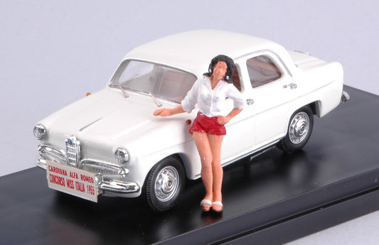 Rio - ALFA ROMEO GIULIETTA CONCORSO MISS ITALIA 1955 1:43 - Cod. RI4608P