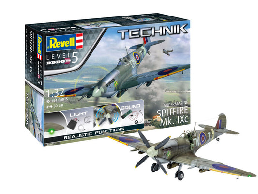 Revell - SUPERMARINE SPITFIRE MK.IXC KIT 1:32 - Cod. RV00457
