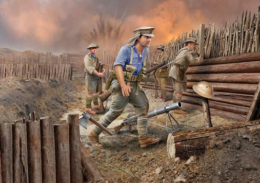 Revell - ANZAC INFANTRY 1915 KIT 1:35 - Cod. RV02618