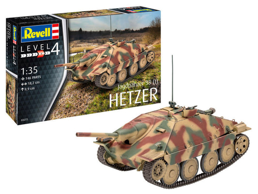 Revell - JAGDPANZER 38 t KIT 1:35 - Cod. RV03272