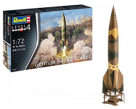 Revell - GERMAN A4/V2 ROCKET KIT 1:72 - Cod. RV03309