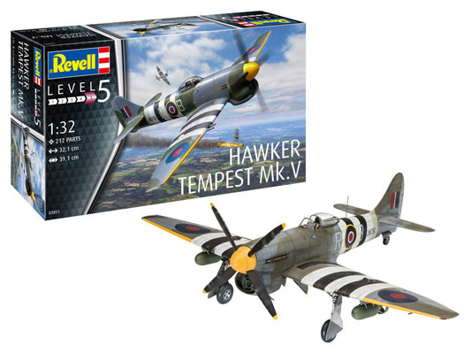 Revell - HAWKER TEMPEST MK.V KIT 1:32 - Cod. RV03851