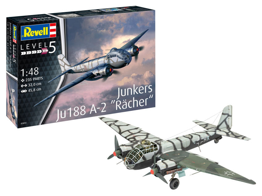 Revell - JUNKERS JU188 A-2 RACHER KIT 1:48 - Cod. RV03855