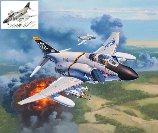 Revell - F-4J PHANTOM II KIT 1:72 - Cod. RV03941