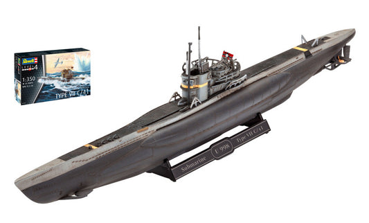 Revell - GERMAN SUBMARINE TYPE VII C/41 KIT 1:350 - Cod. RV05154