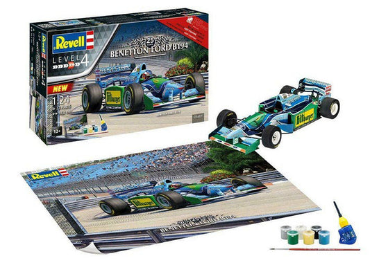 Revell - GIFT SET 25th ANNIVERSARY BENETTON FORD KIT 1:24 - Cod. RV05689