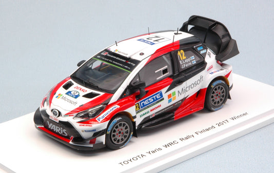 Spark Model - TOYOTA YARIS WRC N.12 WINNER FINLAND RALLY E.LAPPI-J.FERM 1:43 - Cod. S5169