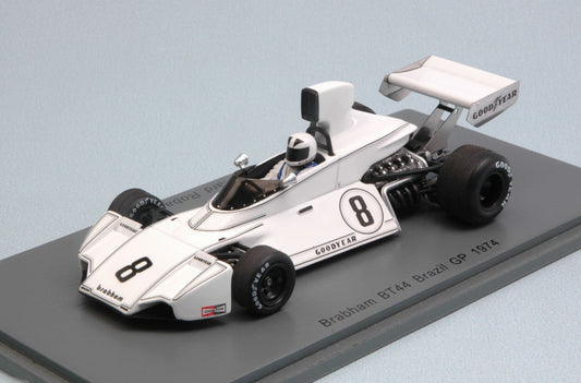Spark Model - BRABHAM BT44 R.ROBARTS 1974 N.8 15th BRAZILIAN GP 1:43 - Cod. S5258